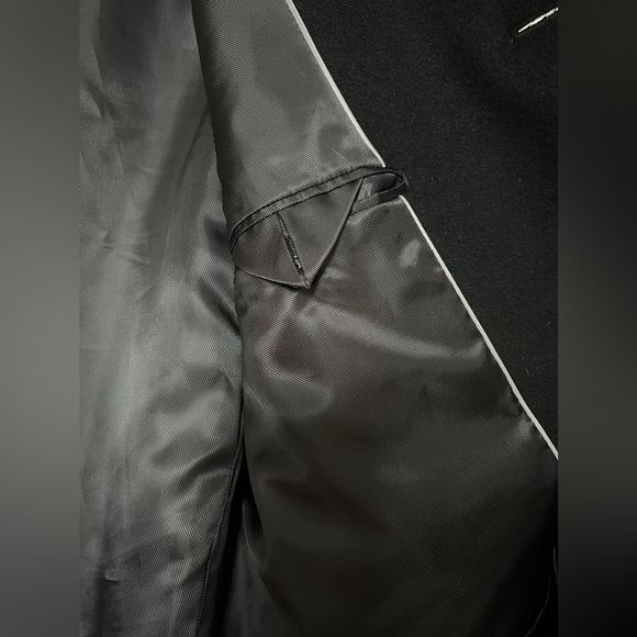 💯 AUTHENTIC RALPH LAUREN MEN‘s LONG WOOL SUIT COAT - Picture 3 of 9